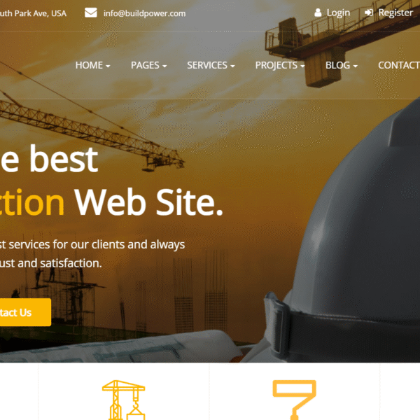 Buildpower - Construction Website