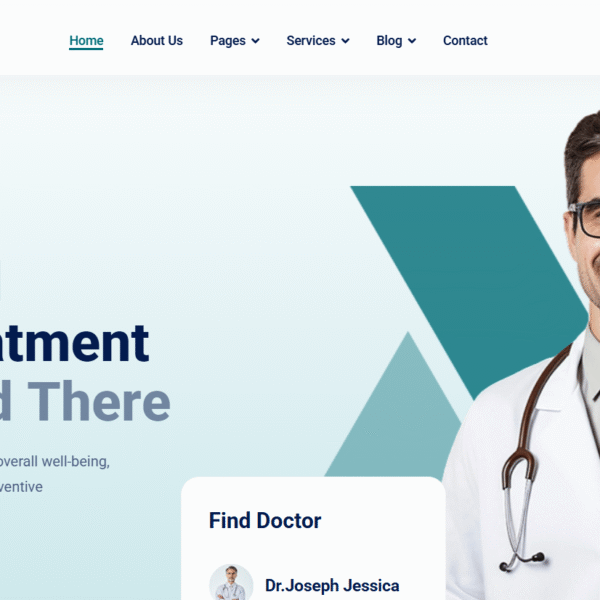 Careon - Hospital Website